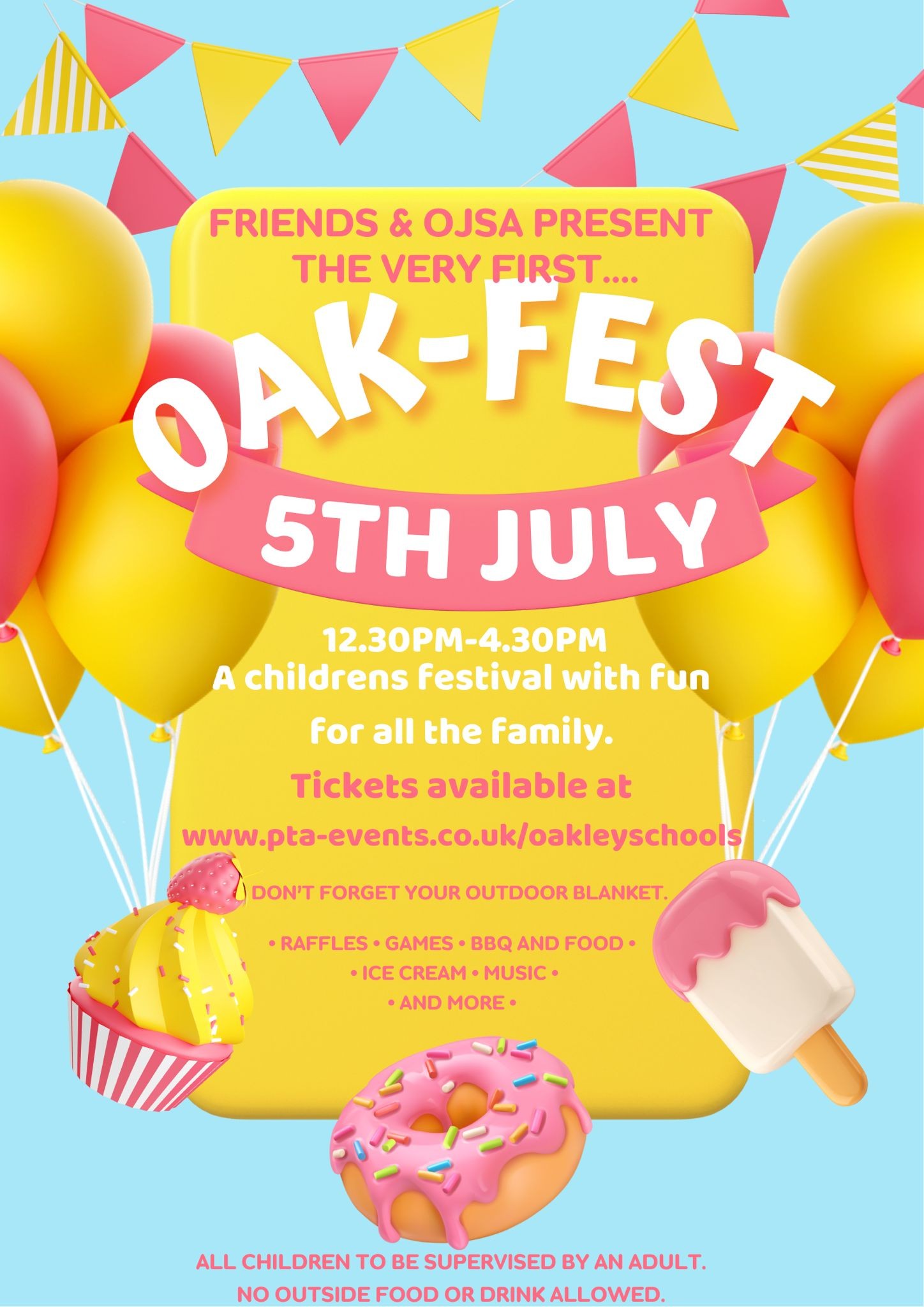 Event poster for OakFest