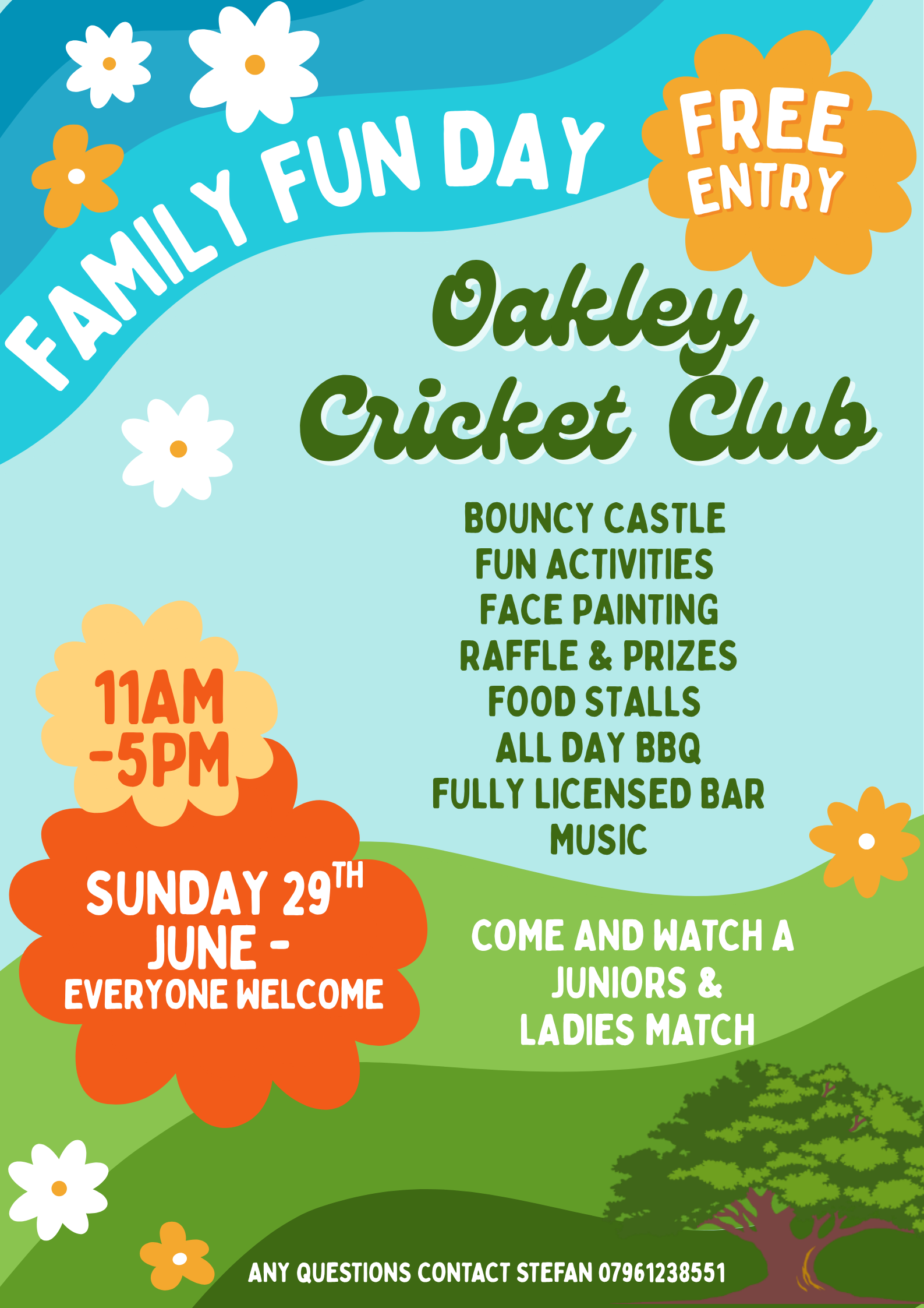 Event poster for Family Fun Day
