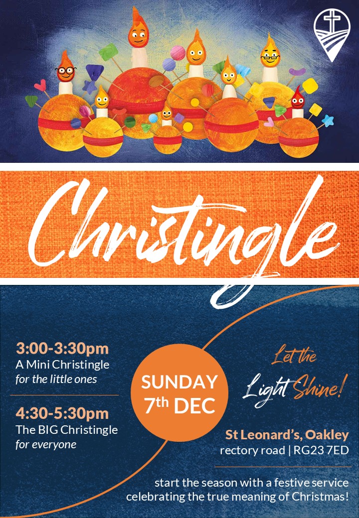 Event poster for Christingle