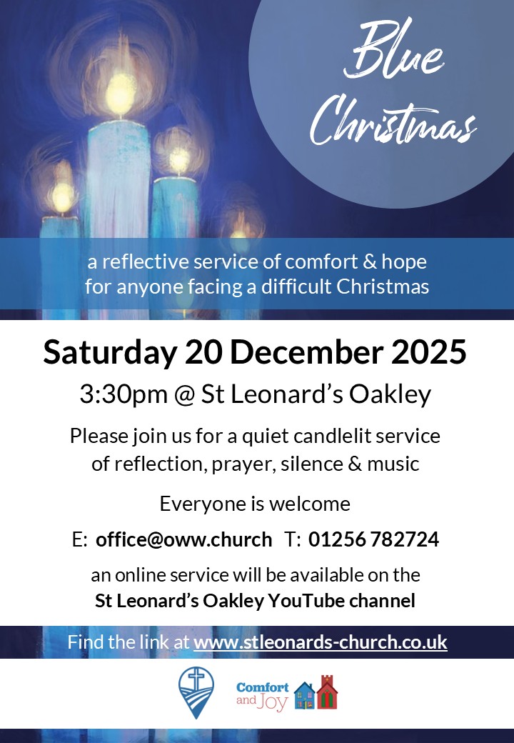 Event poster for Blue Christmas